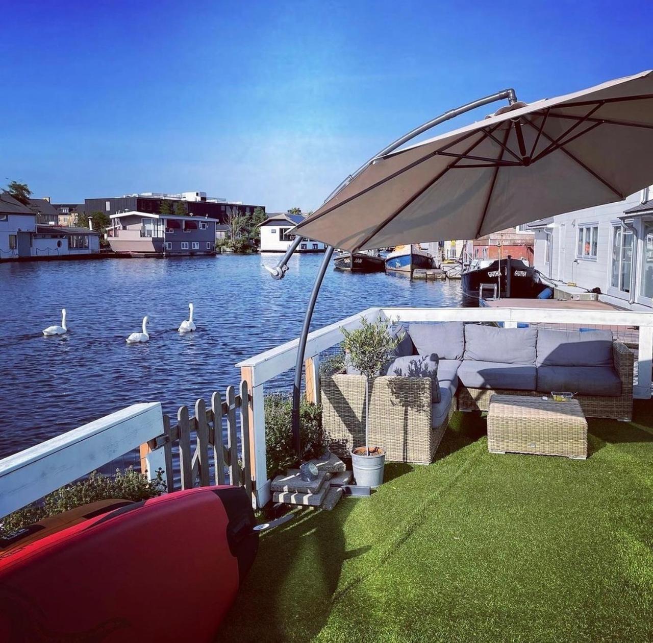 Amster Houseboat Bed Without Breakfast Bed & Breakfast Amsterdam Exterior foto
